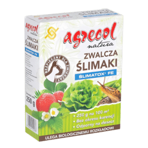 Agrecol Ślimatox FE 250g – Skuteczna Ochrona przed Ślimakami
