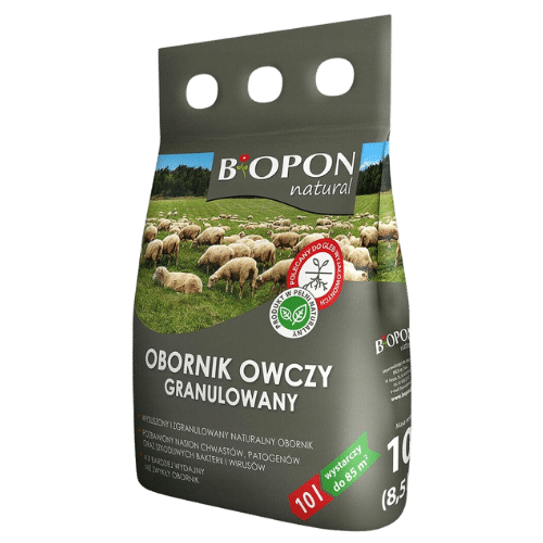 Biopon Obornik Owczy Granulowany 10 L – Doskonałe Odżywienie dla Twojego Ogrodu Biopon Obornik Granulowany Owczy 10 L – Naturalny Nawóz Organiczny