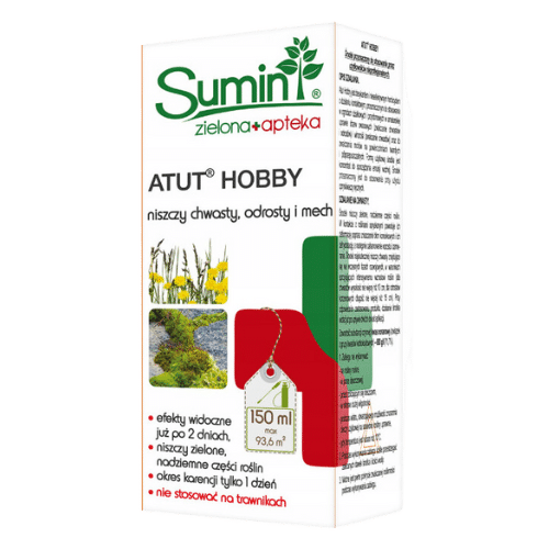 Sumin Atut Hobby 150 ml – Skuteczny Środek na Chwasty, Mech i Odrosty z Kwasem Pelargonowym