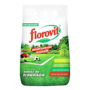 Florovit Nawóz Do Trawnika z Mchem 3 kg – Skuteczna Regeneracja i Zagęszczenie Trawy