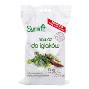 Nawóz Sumin Do Iglaków 10 kg + 2 kg Gratis – Gęste i Zdrowe Iglaki