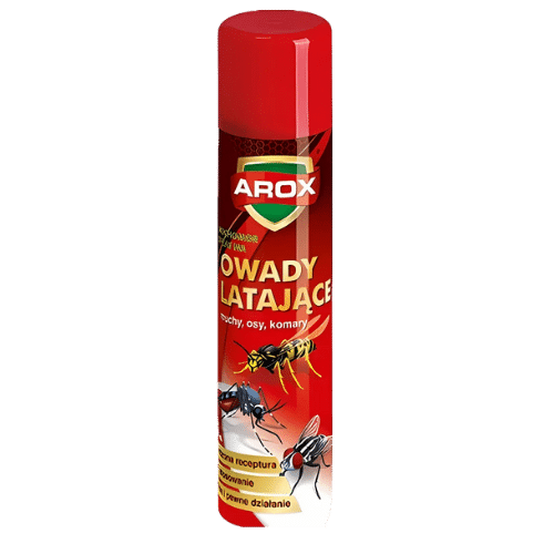 Arox Owady Latające Muchomor Spray 400 ml – Skuteczna Eliminacja Much i Innych Owadzich Szkodników