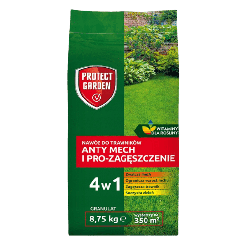Protect Garden Nawóz Anty Mech i Pro-Zagęszczenie 8,75 kg – Skuteczna Ochrona przed Mechem i Zdrowa Murawa