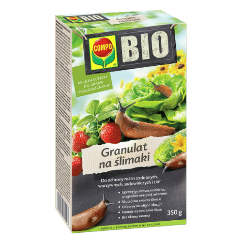 Compo Bio Granulat na Ślimaki 350g – Skuteczna Ochrona Roślin przed Ślimakami