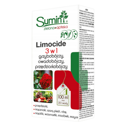 Sumin Limocide 3w1 100 ml – Skuteczny Środek na Choroby, Przędziorki, Mączniaki, Pleśń, Rdzę i Mszyce