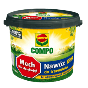 Compo Mech, Nie Dziękuję! Nawóz 4kg – Skuteczna Ochrona Przed Mchem i Wzmocnienie Trawnika