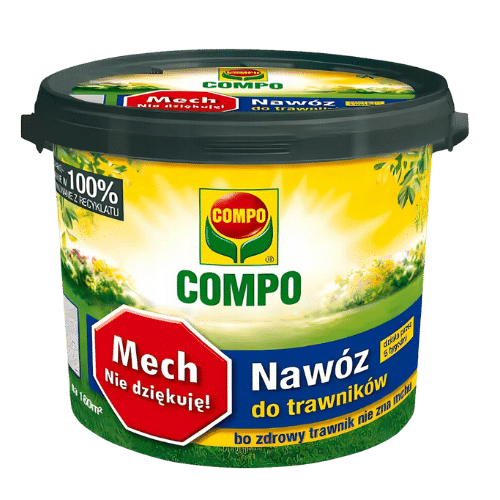 Compo Mech, Nie Dziękuję! Nawóz 4kg – Skuteczna Ochrona Przed Mchem i Wzmocnienie Trawnika