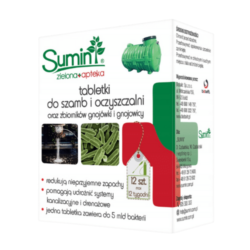 Sumin Biopreparat do Szamb Tabletki 12 szt.