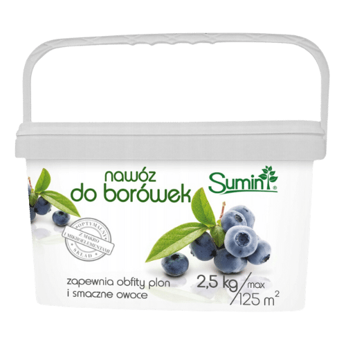 Sumin Nawóz Do Borówek 2,5 kg – Intensywny Wzrost i Obfite Owocowanie