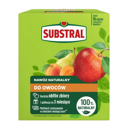 Substral Nawóz Naturalny do Owoców z Zeolitem 1,2 kg – Skuteczne Odżywianie i Lepsze Plony