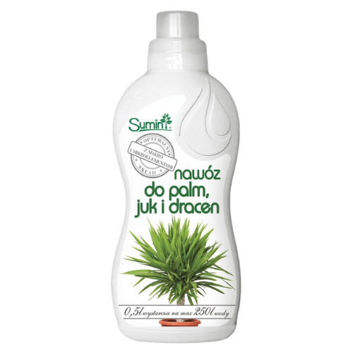 Nawóz Sumin Płyn Do Palm i Juk 500 ml – Zdrowy Wzrost i Intensywna Zieleń