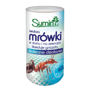 Sumin Proszek na Mrówki 60 g – Skuteczna Ochrona przed Mrówkami w Ogrodzie i Domu