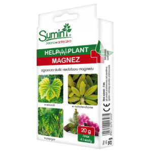 Sumin Help Plant MG Zapobiega Chlorozie Magnezowej, Pogorszeniu Jakości Plonów, Słabemu Wzrostowi Roślin 20g - obrazek 1