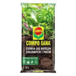 Compo Sana Specjalistyczne Podłoże do Roślin Zielonych i Palm 5L – Idealne dla Roślin Wymagających