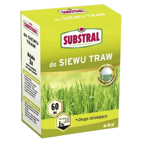 Substral 60 dni Nawóz do Siewu Traw 1 kg – Długotrwałe Odżywianie dla Siewu Traw