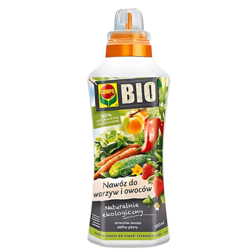 Compo Bio Nawóz do Warzyw i Owoców 500ml – Naturalne Odżywienie Twoich Roślin