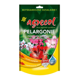 Agrecol Nawóz Krystaliczny do Pelargonii 200g – Intensywny Wzrost i Kwitnienie