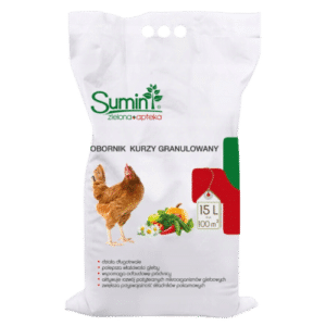 Sumin Obornik Kurzy Granulowany 15L – Naturalne Odżywienie Roślin