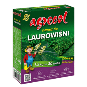 Agrecol Nawóz do Laurowiśni 1,2kg – Zdrowy Wzrost i Intensywna Zieleń