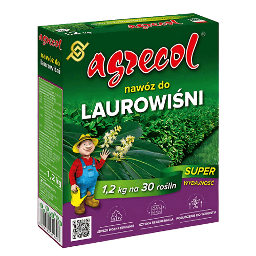 Agrecol Nawóz do Laurowiśni 1,2kg – Zdrowy Wzrost i Intensywna Zieleń