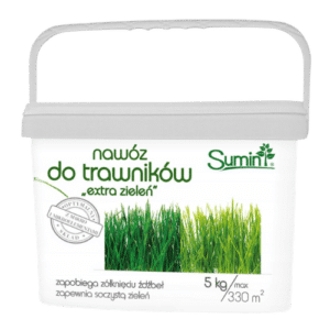 Sumin Nawóz Do Trawnika 5 kg Extra Zieleń – Gęsta i Soczyście Zielona Murawa