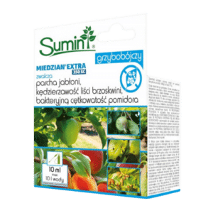 Sumin Miedzian Extra 350 SC Zwalcza Parch i Kędzierzawość Pomidorów, Drzew i Warzyw 10ml - obrazek 1