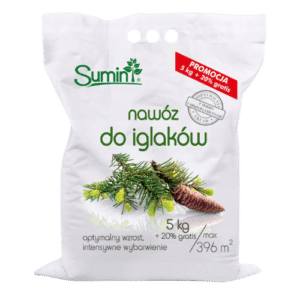 Sumin Nawóz Do Iglaków 5 kg + 1 kg Gratis – Gęste i Zdrowe Iglaki