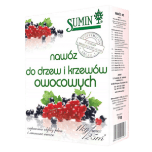 Sumin Nawóz do Drzew i Krzewów 1kg – Wzmocnienie i Obfite Plonowanie