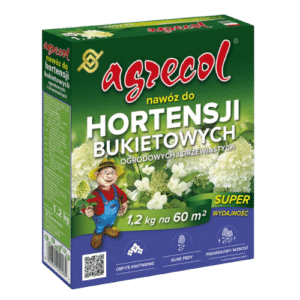 Agrecol Nawóz do Hortensji Bukietowych 1,2kg – Intensywne Kwitnienie i Zdrowe Rośliny
