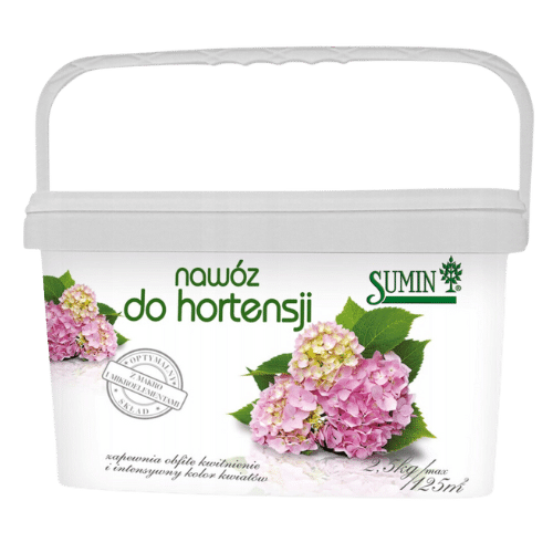 Sumin Nawóz Do Hortensji 2,5 kg – Intensywne Kwitnienie i Zdrowy Wzrost