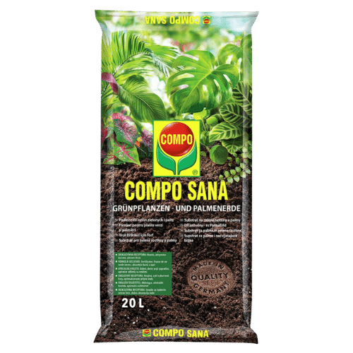 Compo Sana 20L – Podłoże do Roślin Zielonych i Palm, Wysoka Jakość Compo Sana Podłoże do Roślin Zielonych i Palm 20L – Idealne dla Roślin Wymagających
