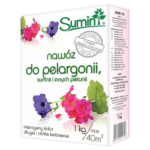 Sumin Nawóz Do Pelargonii i Surfinii 1 kg – Obfite Kwitnienie i Intensywne Barwy