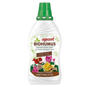 Agrecol Biohumus Nawóz do Roślin Kwitnących 500 ml – Naturalne Odżywienie dla Pięknych Kwiatów