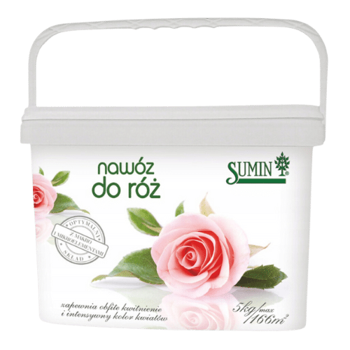 Sumin Nawóz Do Róż 5 kg – Obfite Kwitnienie i Zdrowe Rośliny