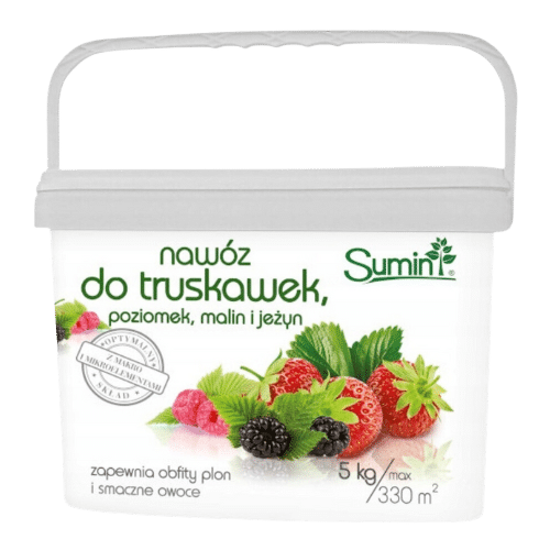 Sumin Nawóz Do Truskawek 5 kg – Obfite Plony i Zdrowe Rośliny