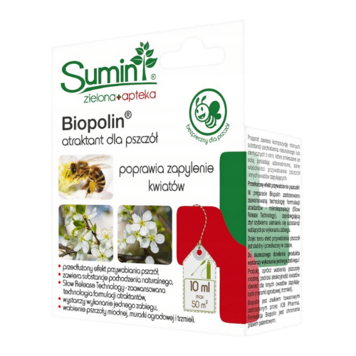 Sumin Biopolin 10 ml – Naturalny Atraktant Wabiący Pszczoły i Trzmiele dla Lepszego Zapylania