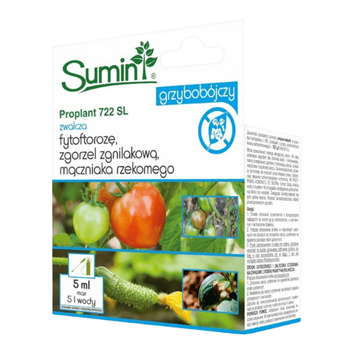 Sumin Proplant 722 SL Środek Grzybobójczy na Mączniaka Pomidora 5 ml – Skuteczna Ochrona Przed Mączniakiem