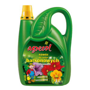 Agrecol Nawóz do Roślin Balkonowych Organiczno-Mineralny 3 L - obrazek 1