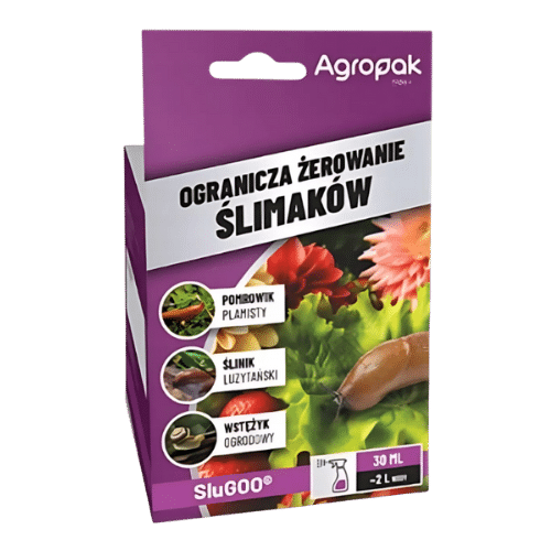 Agropak Slugoo ogranicza żerowanie ślimaków 30ml Slugoo ogranicza żerowanie ślimaków 30ml
