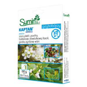 Sumin Kaptan 50WP Grzybobójczy Środek na Parch i Zgniliznę 100g