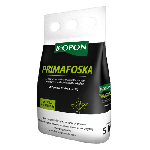Biopon Primafoska 5kg – Kompleksowy Nawóz dla Zdrowego Wzrostu Roślin