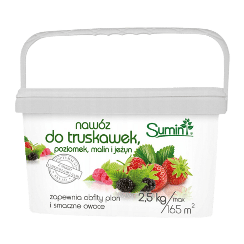 Sumin Nawóz Do Truskawek 2,5 kg – Obfite Plony i Zdrowe Rośliny