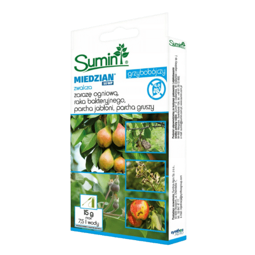 Sumin Miedzian 50 WP 15 g – Skuteczny Środek Grzybobójczy i Bakteriobójczy
