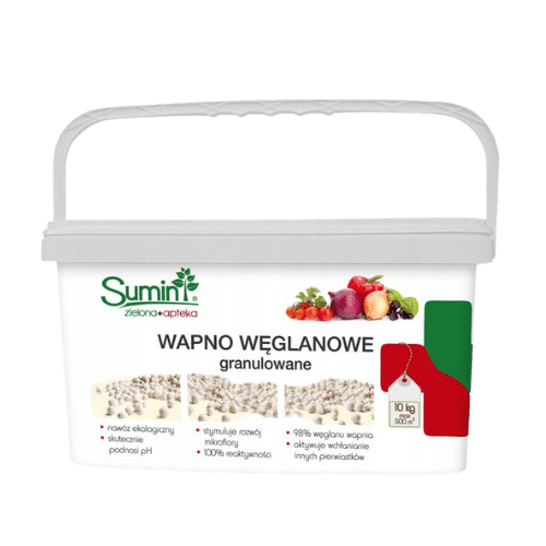 Sumin Wapno Węglanowe Granulowane 3 kg – Skuteczne Odkwaszanie Gleby