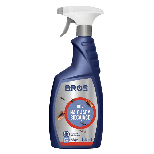 Bros 007 na Owady Biegające 500ml – Skuteczna Ochrona Przed Szkodnikami