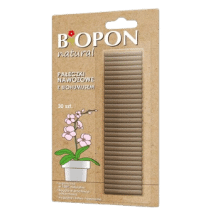 Biopon Pałeczki Nawozowe z Biohumusem 30 szt. – Naturalne Odżywienie Roślin