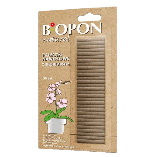Biopon Pałeczki Nawozowe z Biohumusem 30 szt. – Naturalne Odżywienie Roślin