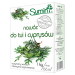 Sumin Nawóz Do Tui i Cyprysów 1 kg – Zdrowy Wzrost i Gęste Ulistnienie