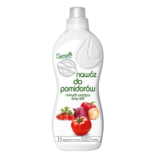 Nawóz Sumin Płyn Do Pomidorów i Ziół 1 L – Zdrowe Rośliny i Obfite Plony