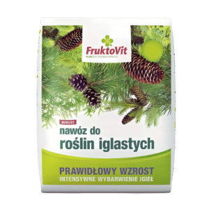 Fruktovit Nawóz do Iglaków 3 kg – Kompleksowa Pielęgnacja Roślin Iglastych